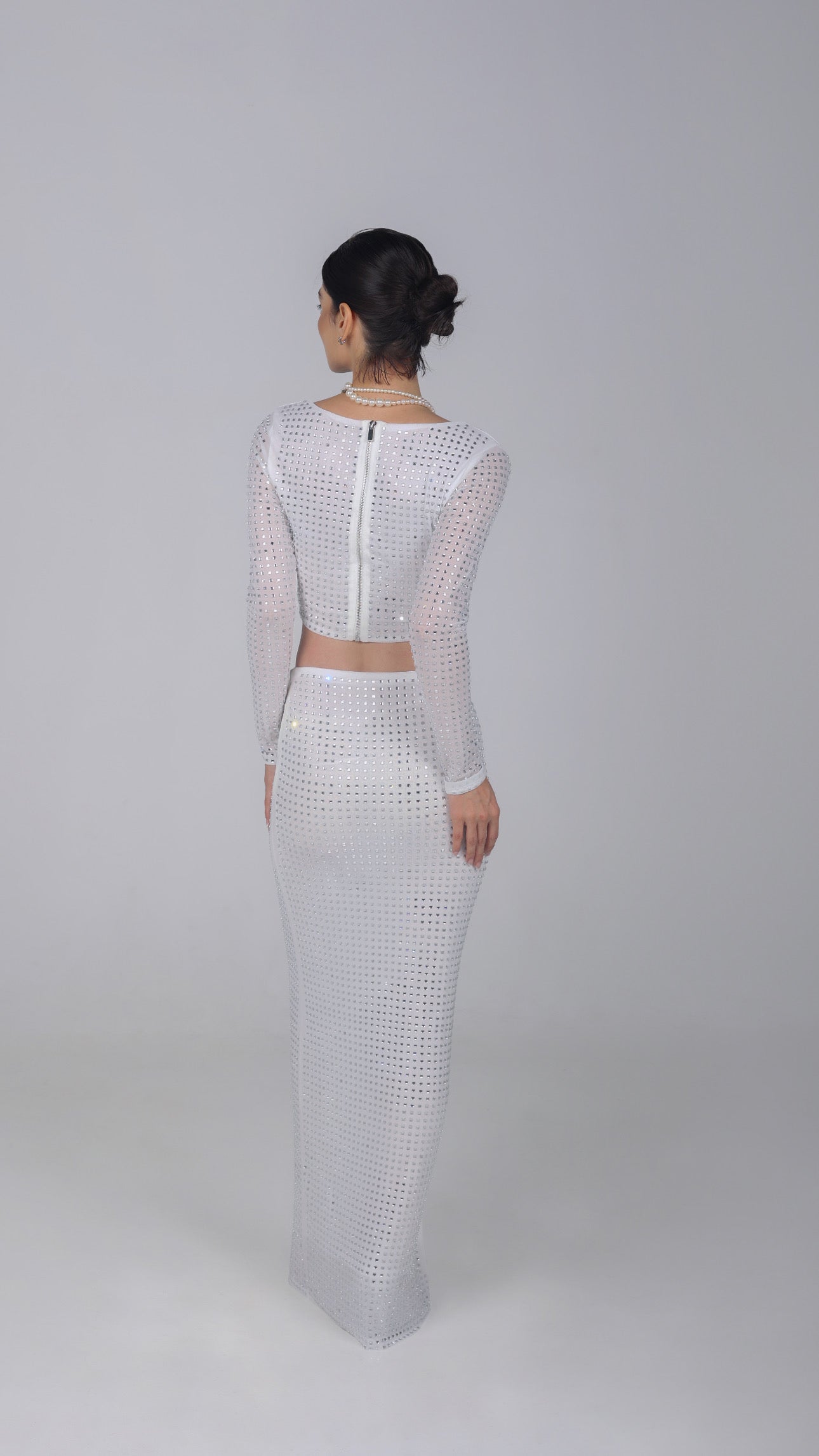 MARILYN WHITE TWO PIECE SET