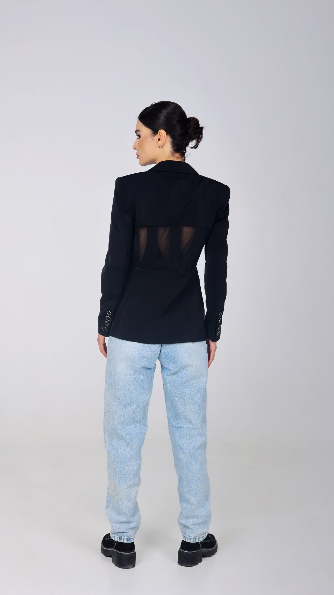 ALINA BLACK BLAZER