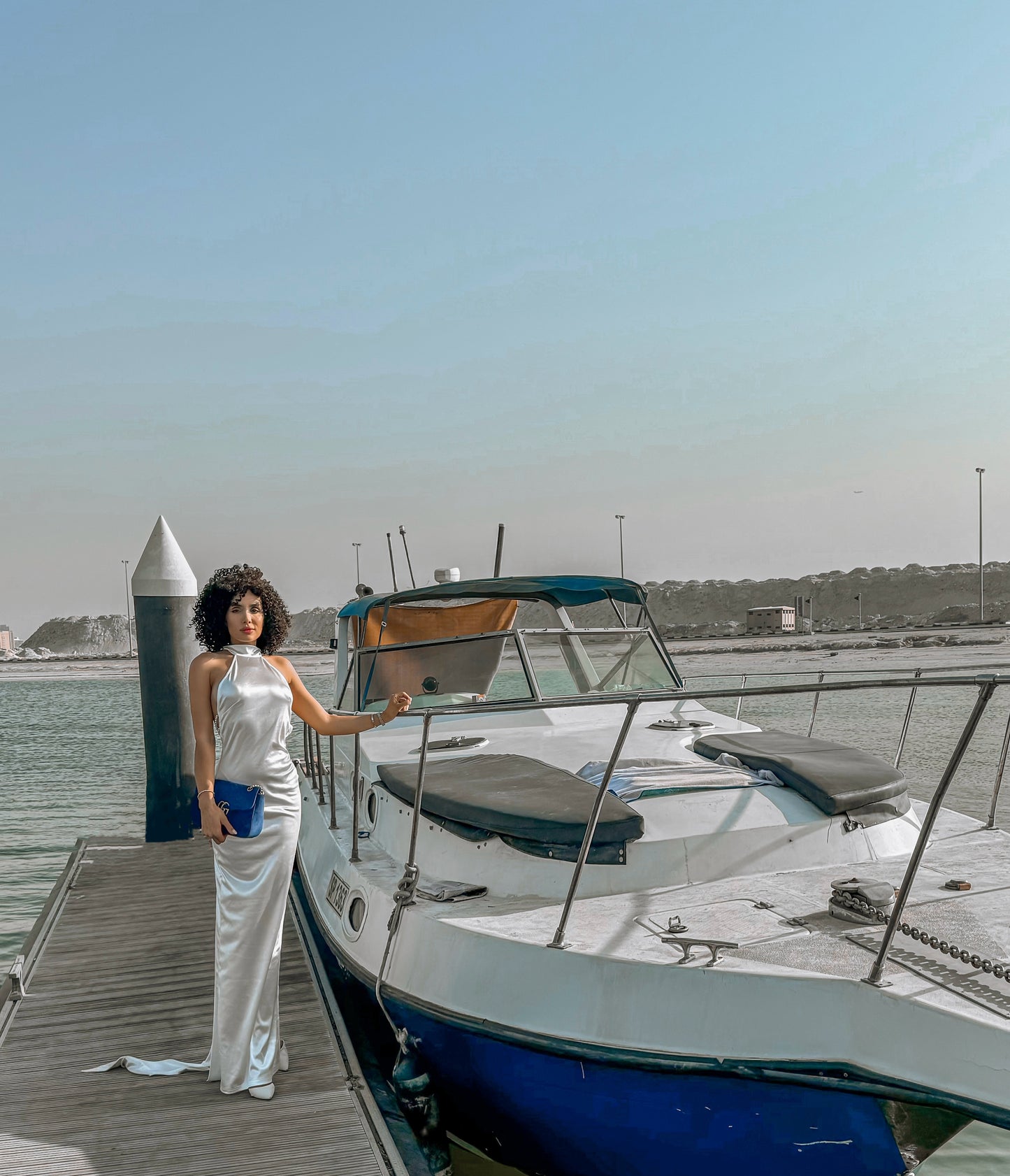 ZAHRA WHITE MAXI DRESS